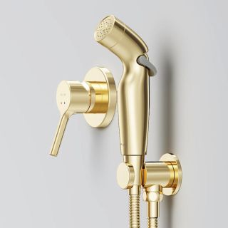 Гигиенический душ со смесителем AM.PM X-Joy F40H85B99 золото